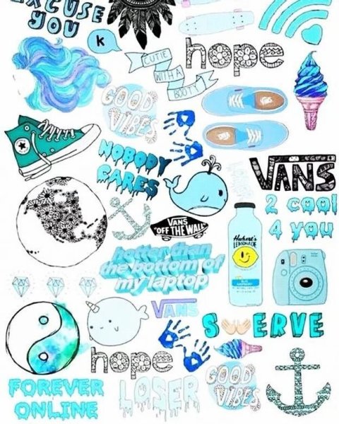 Голубая тема