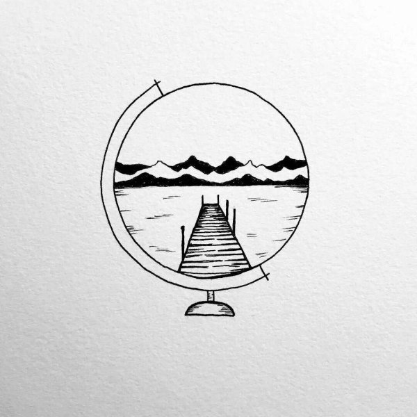 Рисунки в стиле Минимализм