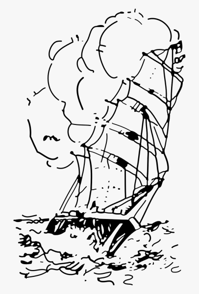 Тонущий корабль