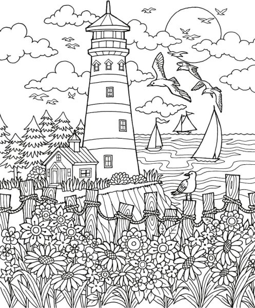 Антистресс пейзаж