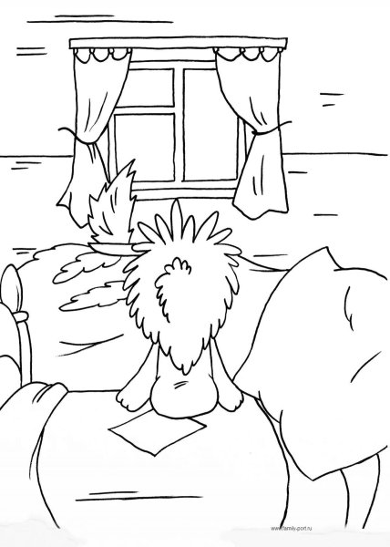 Осенние корабли раскраска