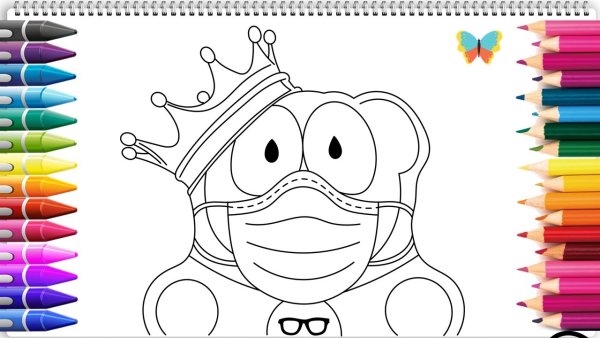 Раскраска Валера ЖЕЛЕЙНЫЙ медведь