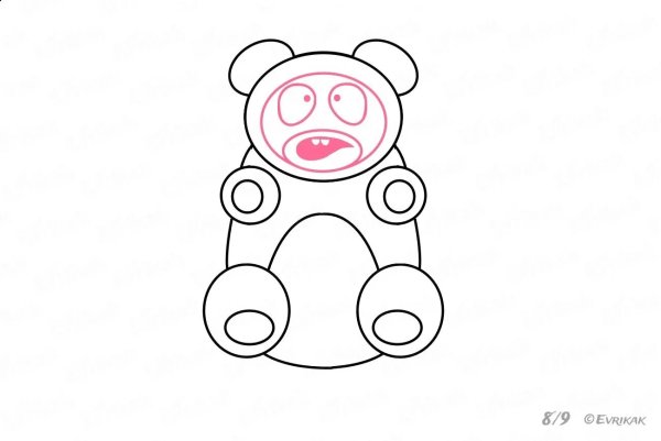 Валера ЖЕЛЕЙНЫЙ медведь разукрашка