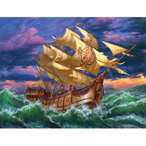 Пазл морская стихия 1000