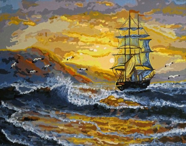 Сергей Минаев художник парусники