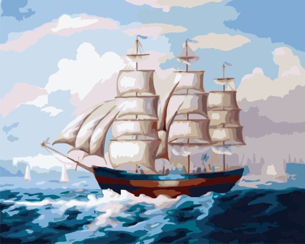 Корабль рисунок