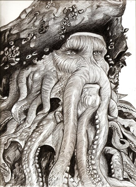 Татуировка Дэйви Джонс