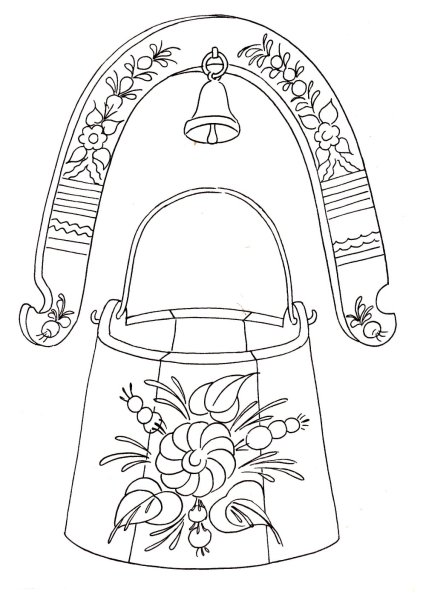 Эскиз декоративного украшения