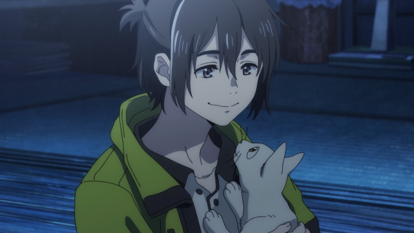 Сюн аниме незнакомец на берегу моря