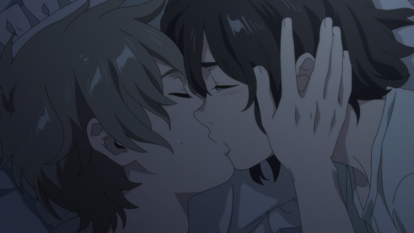 Мио аниме незнакомец на берегу