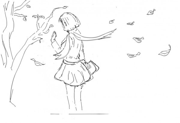 Прощание рисунок