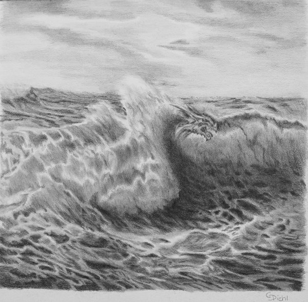 Море карандашом