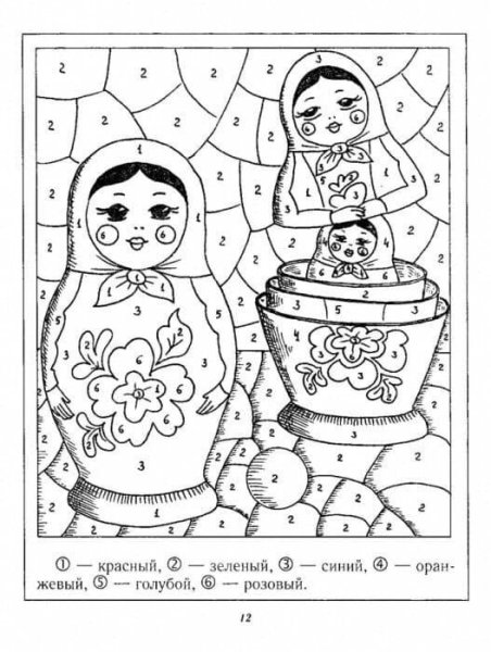 Задания с матрешками