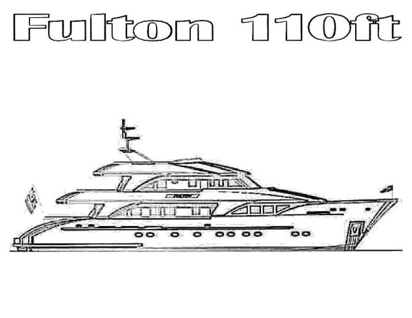 Yacht раскраска