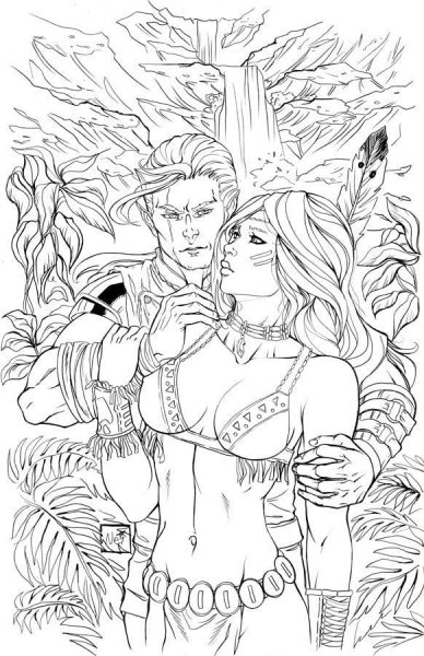 Раскраска для мужчин взрослых