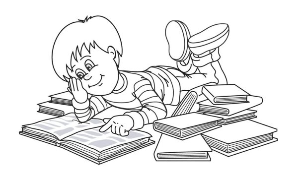 Книга раскраска для детей