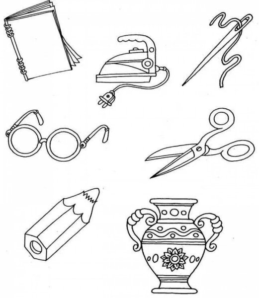 Задания опасные предметы для детей