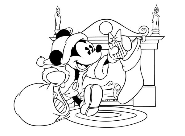 Раскраски Уолт Дисней