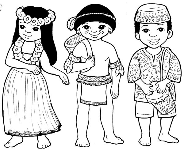 Костюмы народов мира