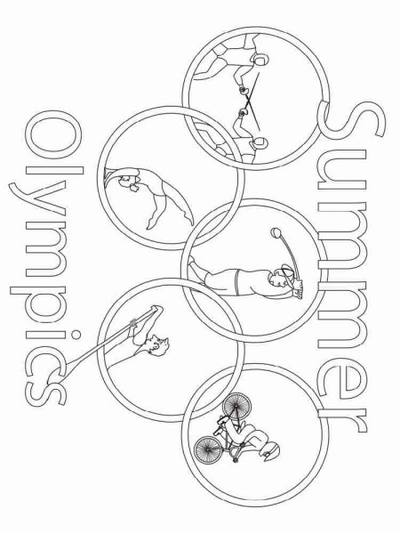 Олимпиада раскраска