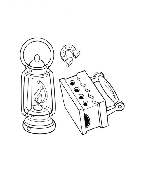 Лампа раскраска для детей