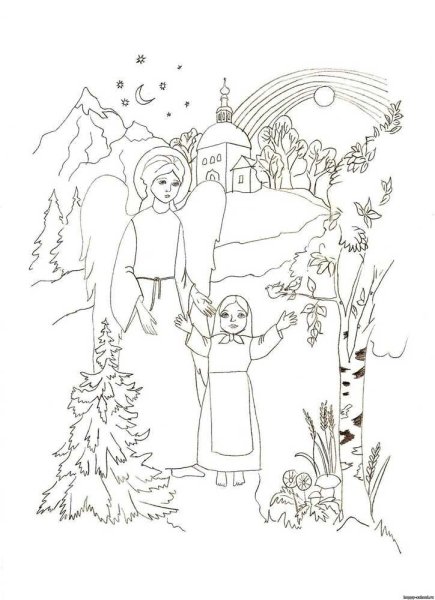 Православные раскраски