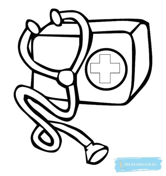 Раскраска медицина