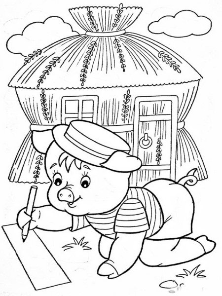 Раскраски по сказкам