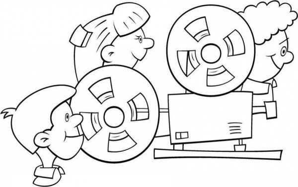 Раскраска кинематограф