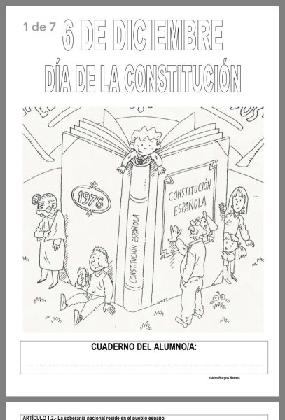 День Конституции раскраска