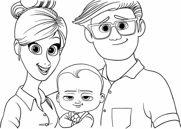 Босс молокосос семья