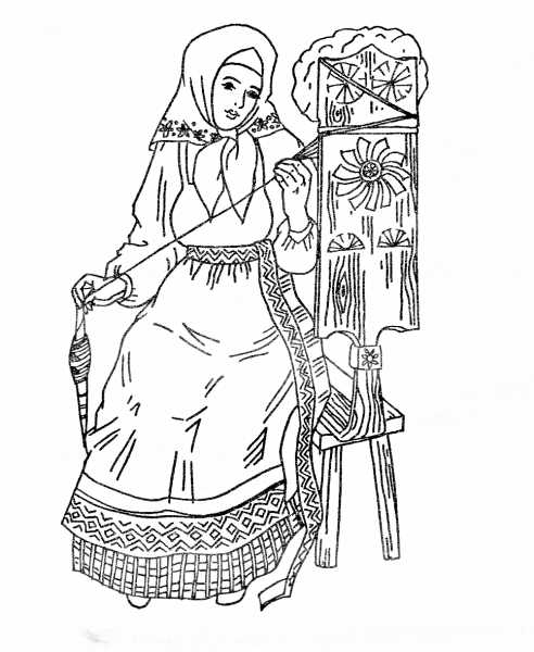 Раскраски Ремесла