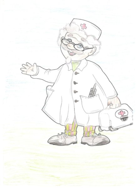 Доктор Айболит раскраска