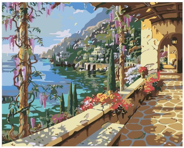 Боб Пейман Ротонда итальянский пейзаж