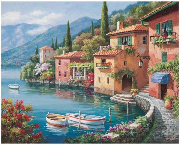 Dimensions 35285 Lakeside Village набор