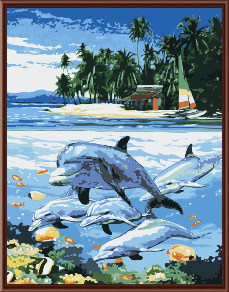Дельфины по номерам