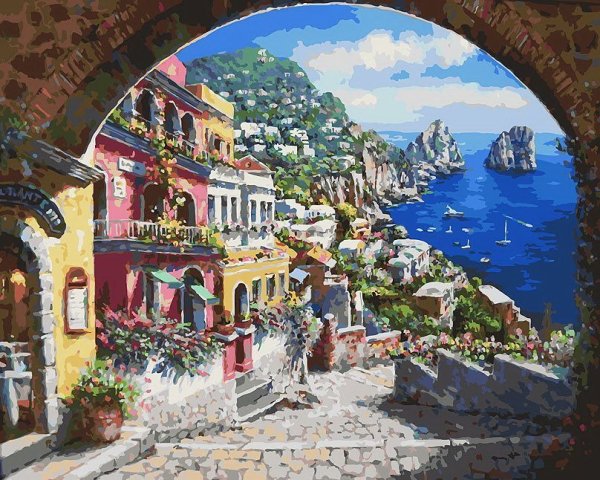 Пейзажи корейского художника сунг Ким