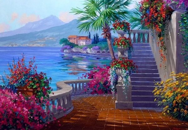 Микки Сенкарик картины море