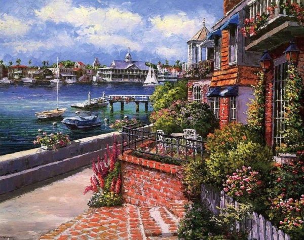 Картины художника сунг Сэм парк