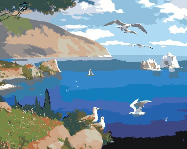 Рисование картин по номерам