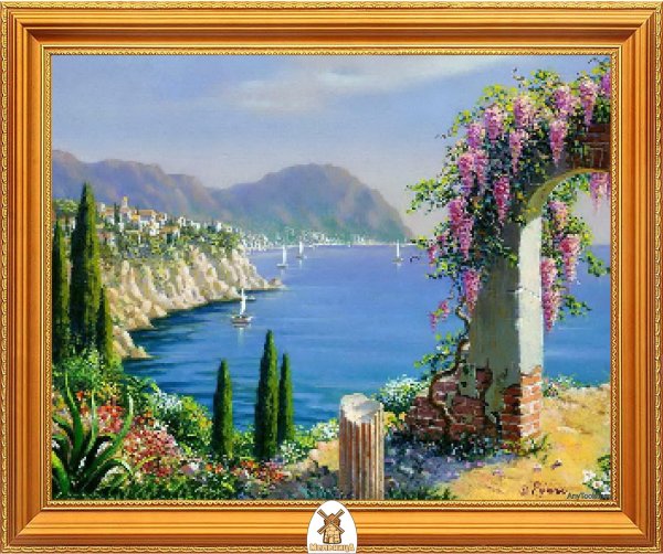 Боб Пейман Ротонда итальянский пейзаж