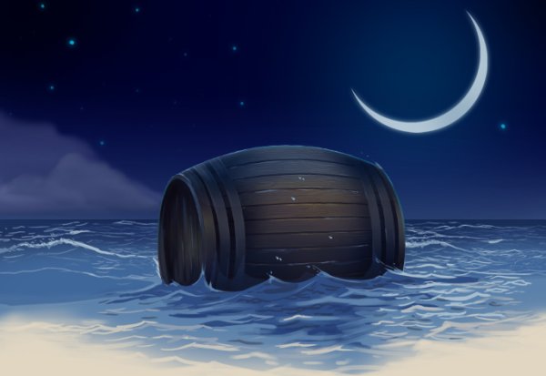 Бочка в море сказка о царе Султане