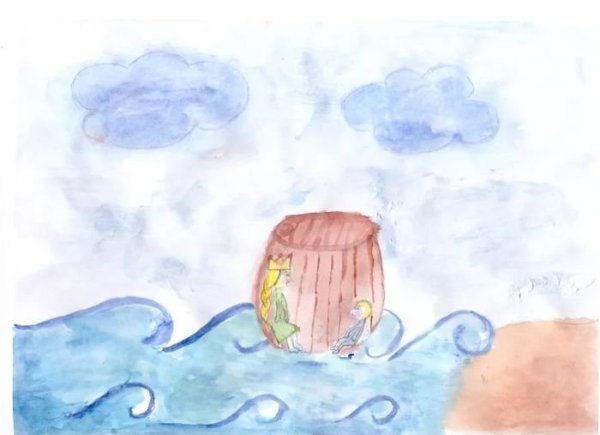 Рисование сказка о царе Салтане в подготовительной группе