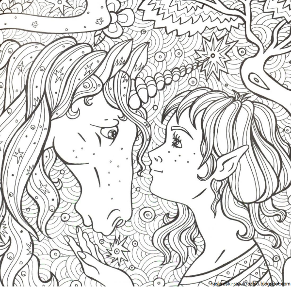 Раскраски антисрестресс