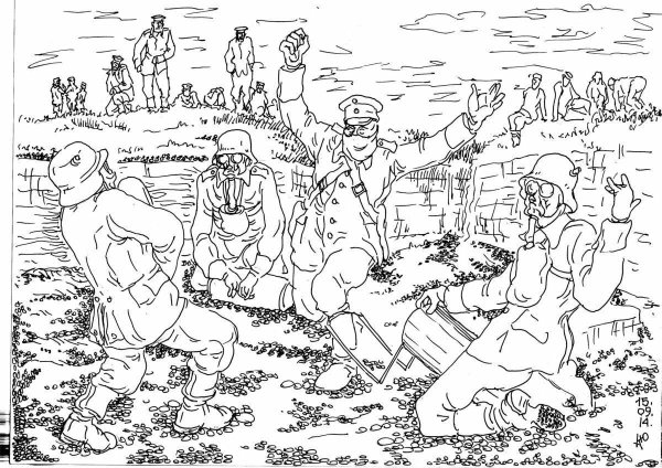 Первая мировая война раскраска