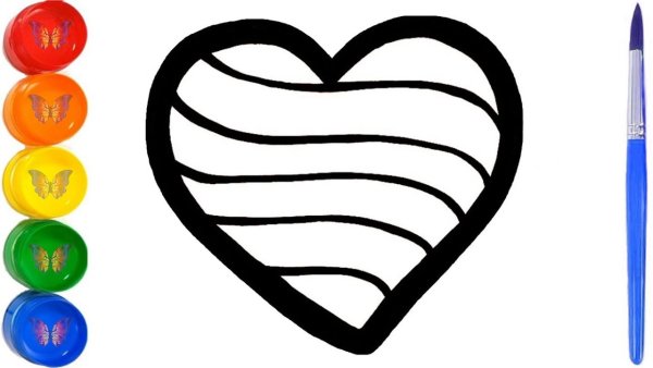 Легкие и простые картинки для рисования