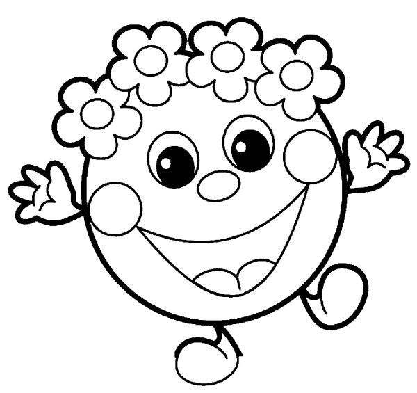 Веселые раскраски