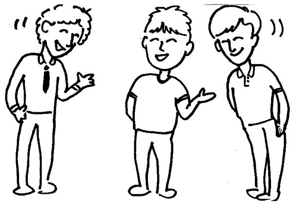 Рисунок на тему общение