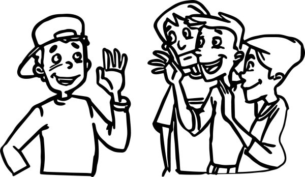 Раскраска друзья