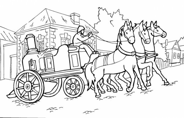 Исторические раскраски для детей